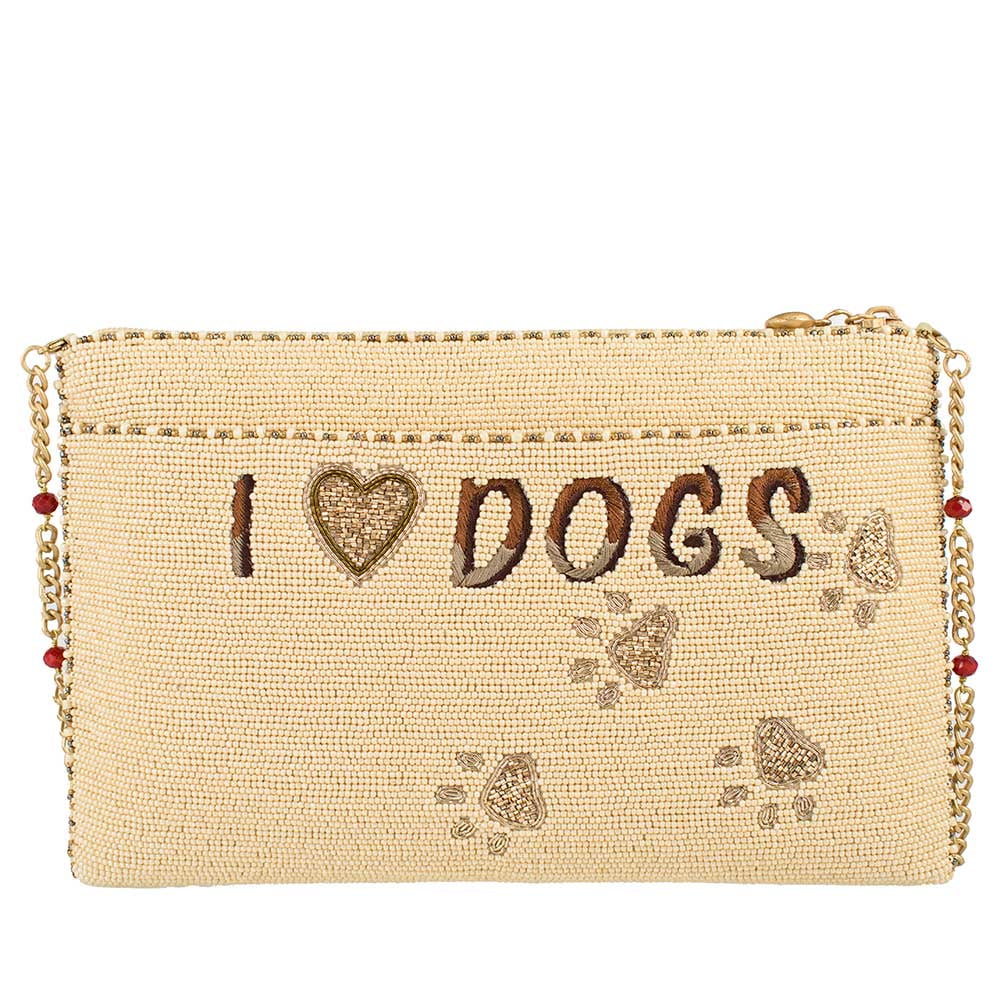 I Love Dogs Crossbody ’One of a Kind’ beaded - One Kind 2