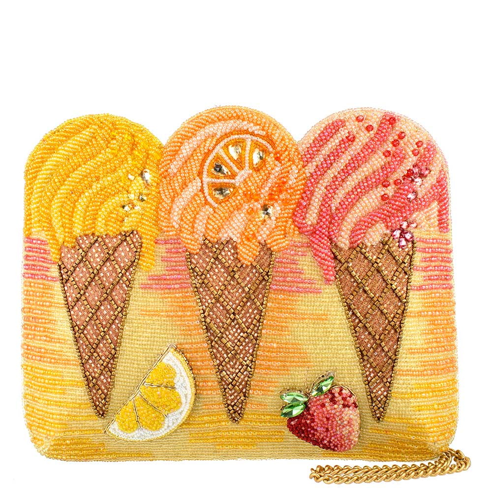 Ice Cream Handbag ’One of a Kind’ beaded - One Kind 1