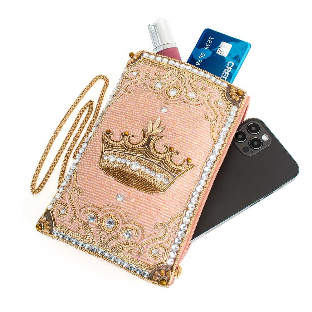 Crowned Jewel Crossbody Phone Bag