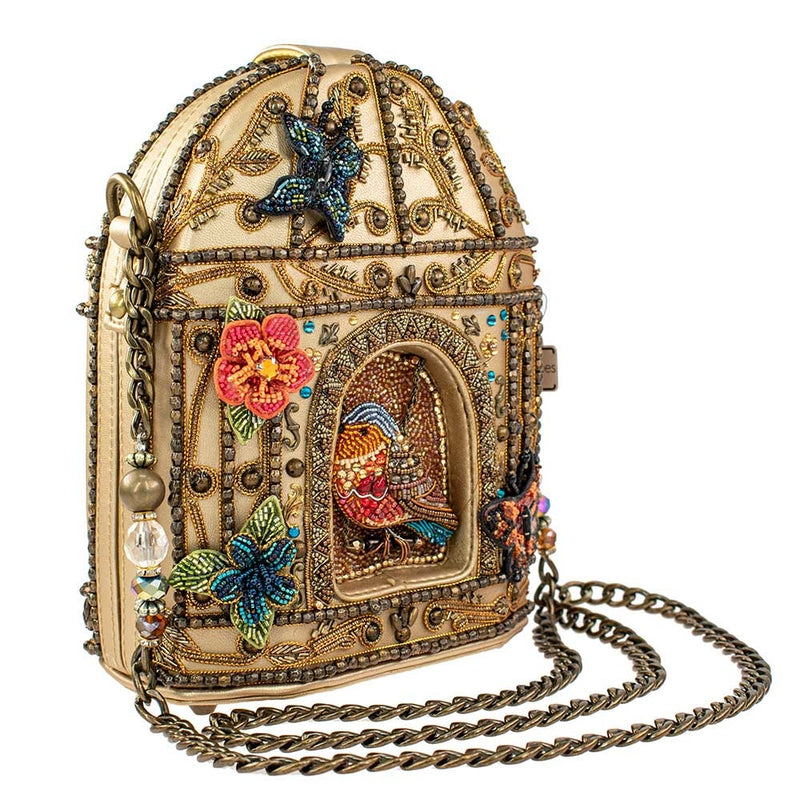 Don't Be Cagey Crossbody Birdcage Handbag – Mary Frances Accessories