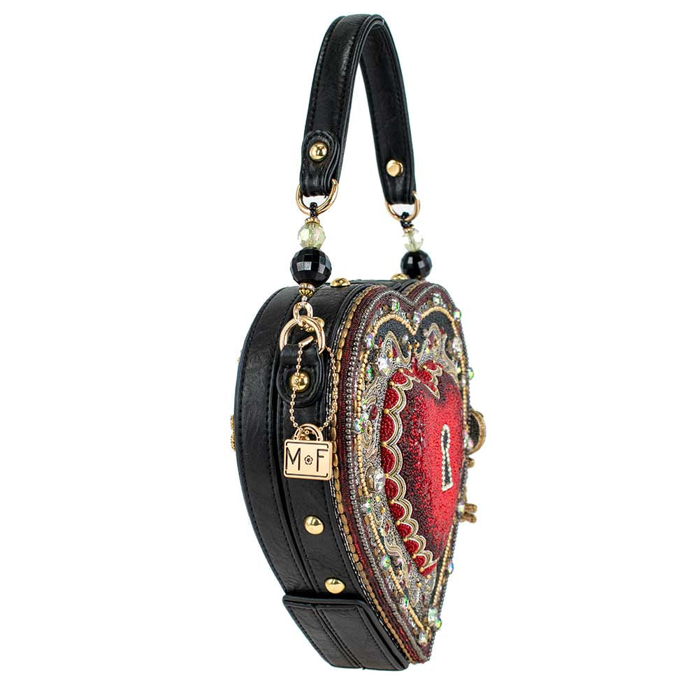 Embrace Top Handle Bag beaded - Handbag 4