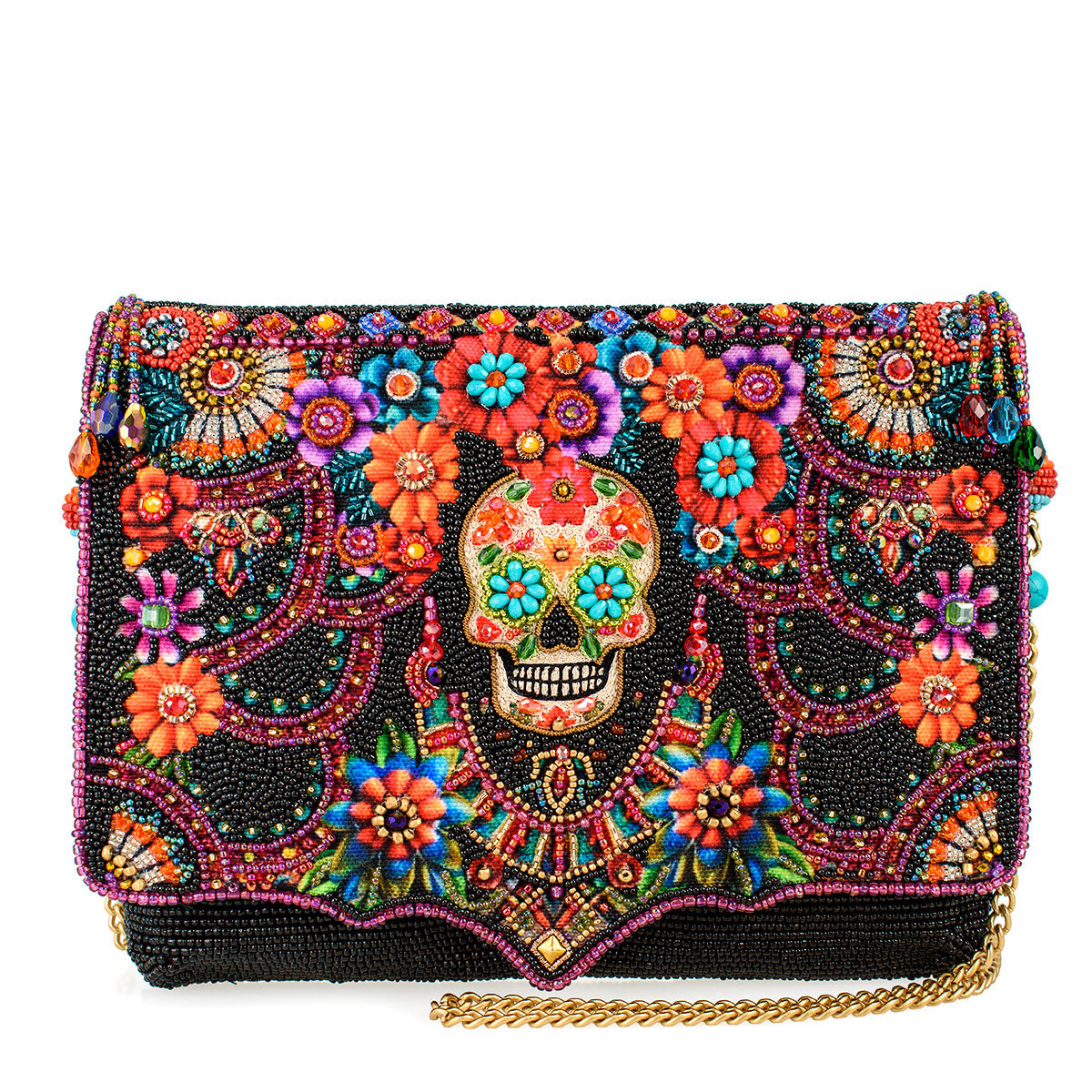 Fiesta Flair Crossbody Handbag beaded - 1