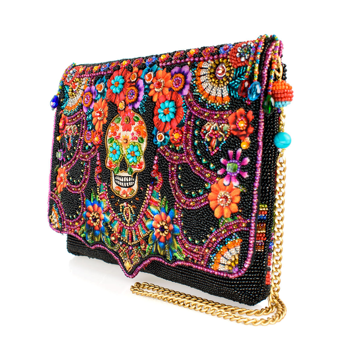 Fiesta Flair Crossbody Handbag beaded - 4