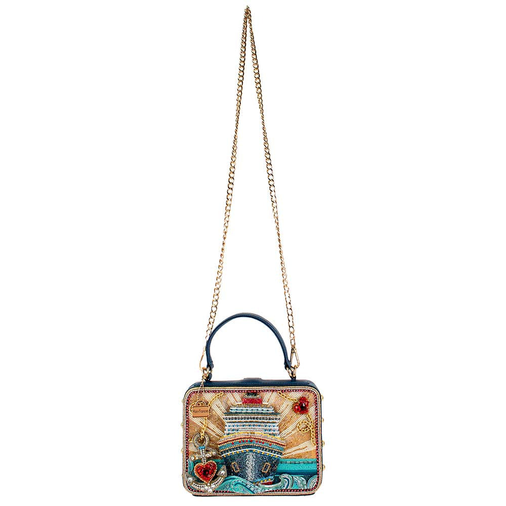 Full Steam Ahead top Handle Bag beaded - Top Handbag 7