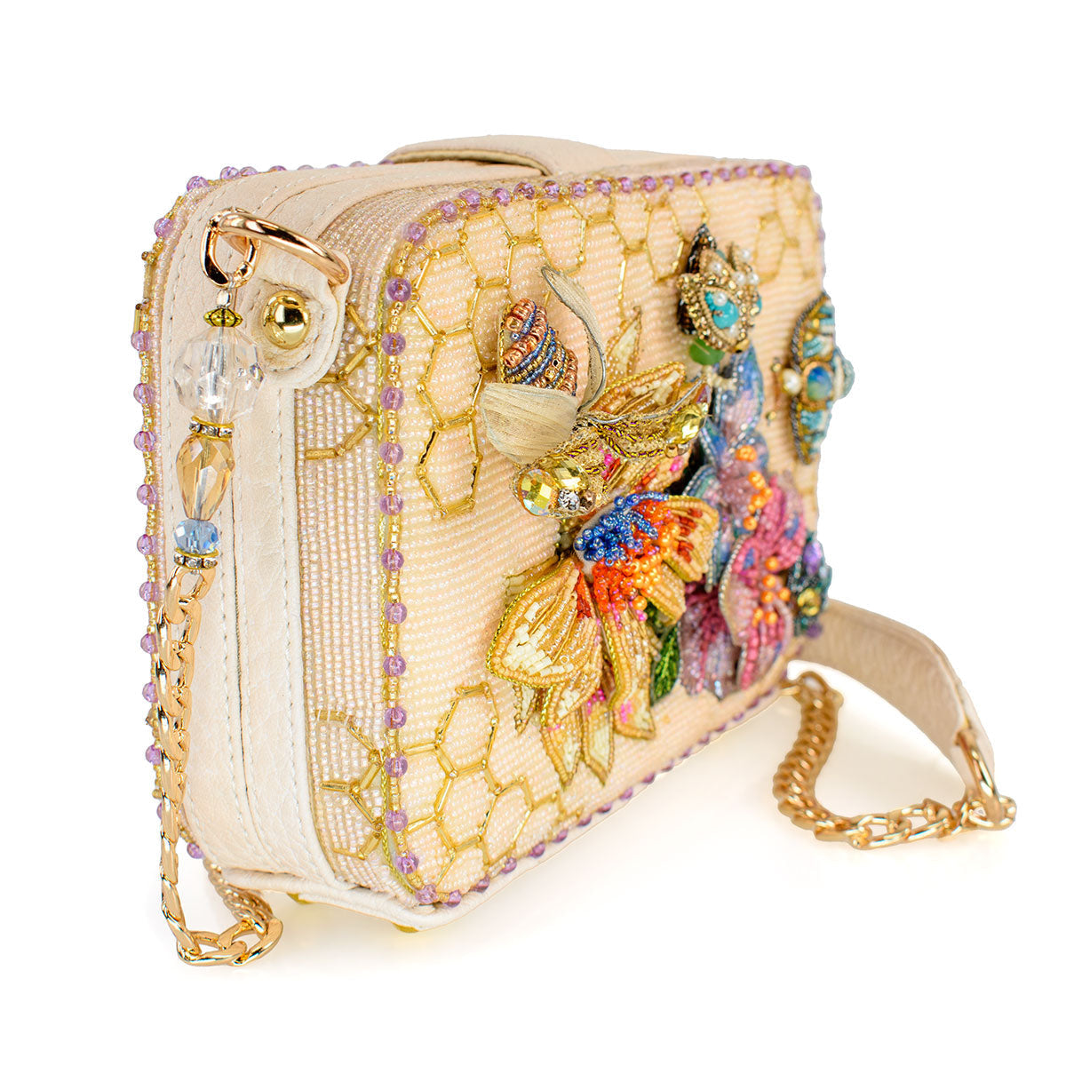 Garden Buzz Shoulder Handbag beaded - Crossbody 3