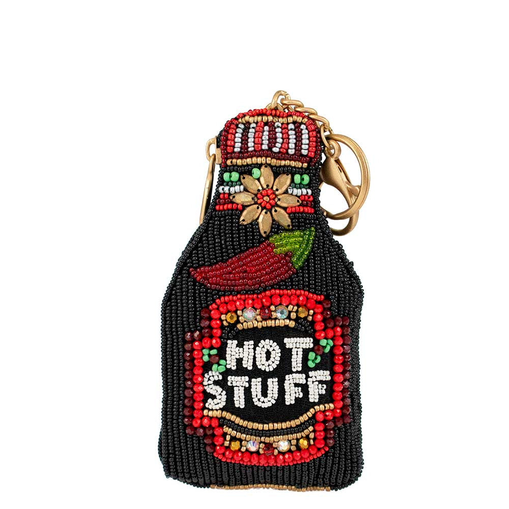 Hot Stuff Coin Purse beaded - 7