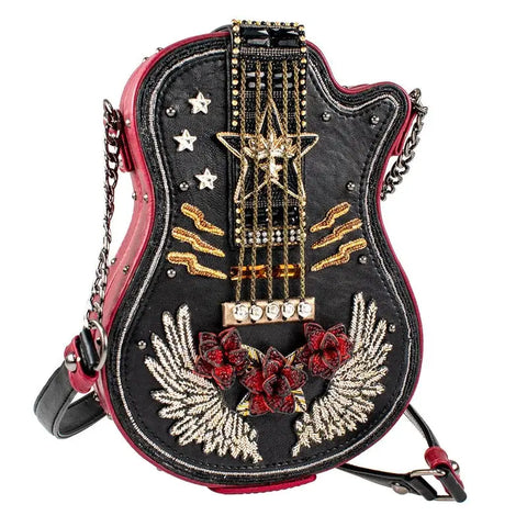 Whimsical Handbags - I'm a Star Crossbody Guitar Handbag