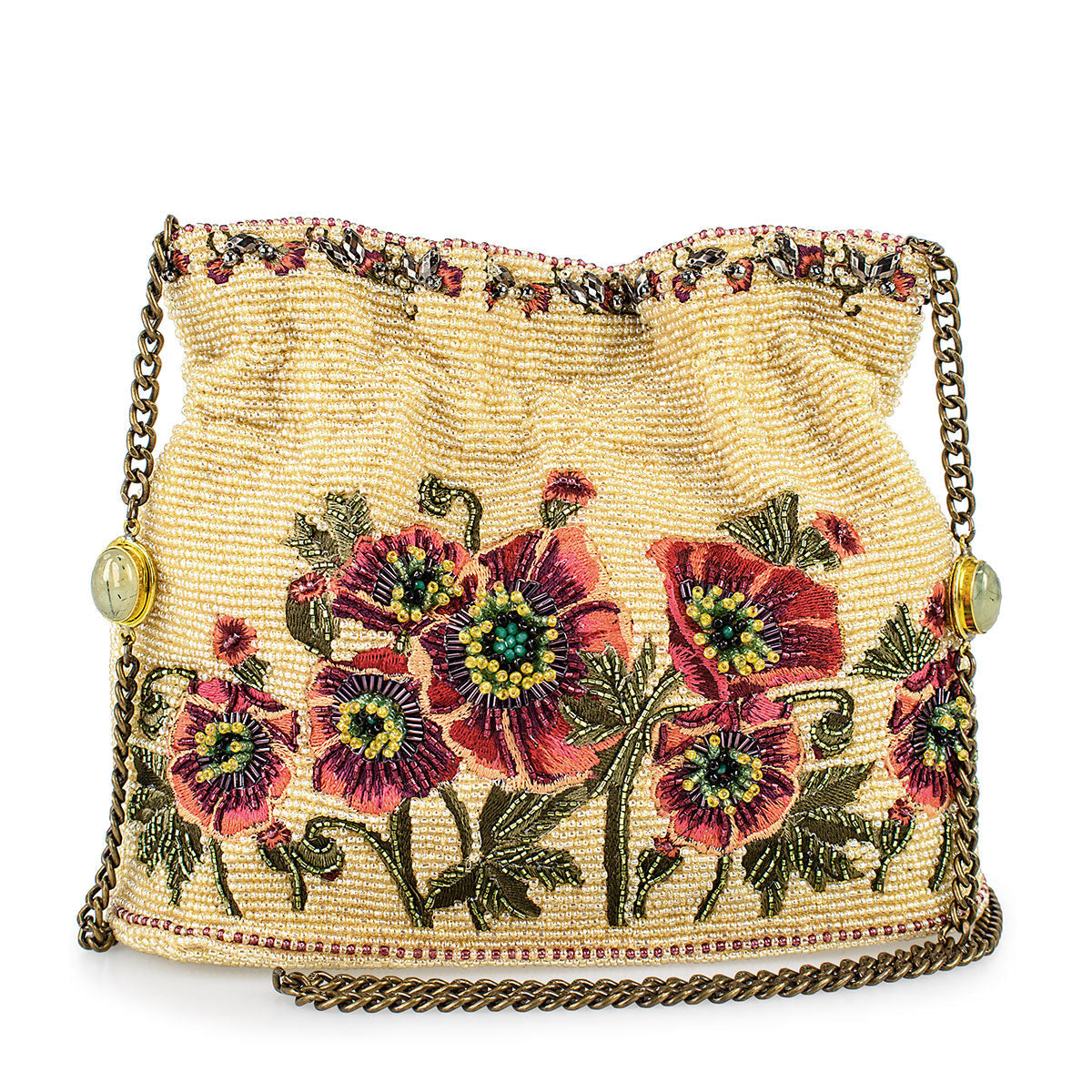 In the Wild Crossbody Bucket Handbag beaded - 1