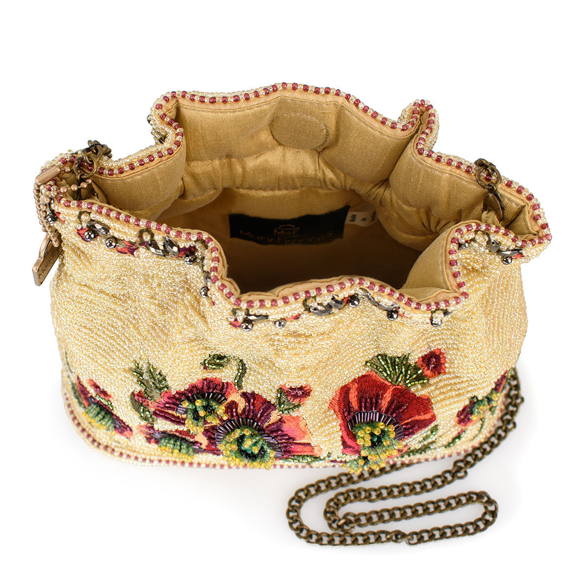 In the Wild Crossbody Bucket Handbag beaded - 5