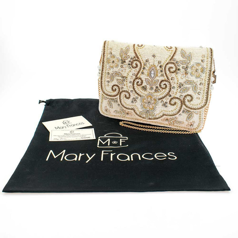 New Designer Cross Body Sequined Pearl Handbag