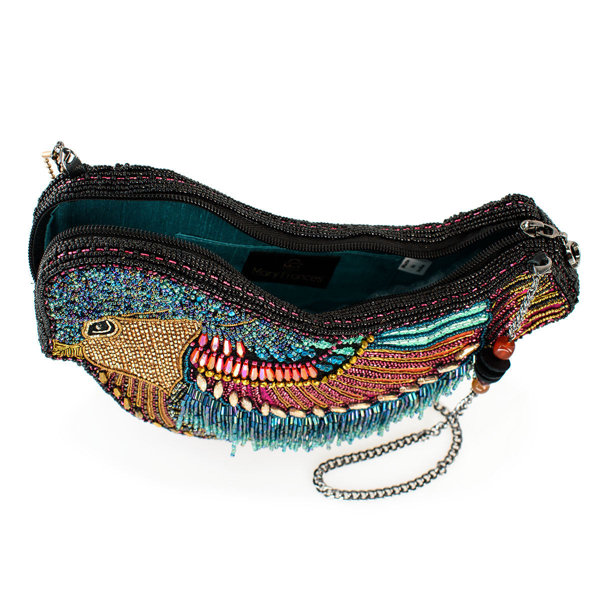 Lustrous Wings Crossbody Handbag beaded - 5