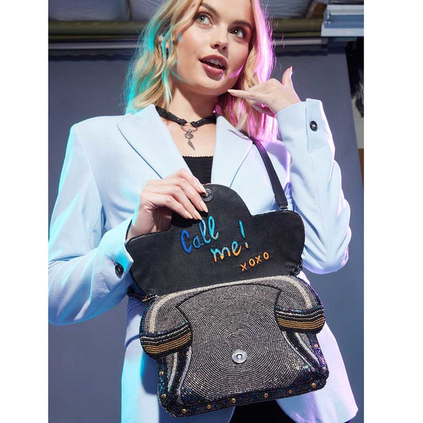 Niche Colorblock Short Shaped Handbag, Trendy Novelty Top Handle