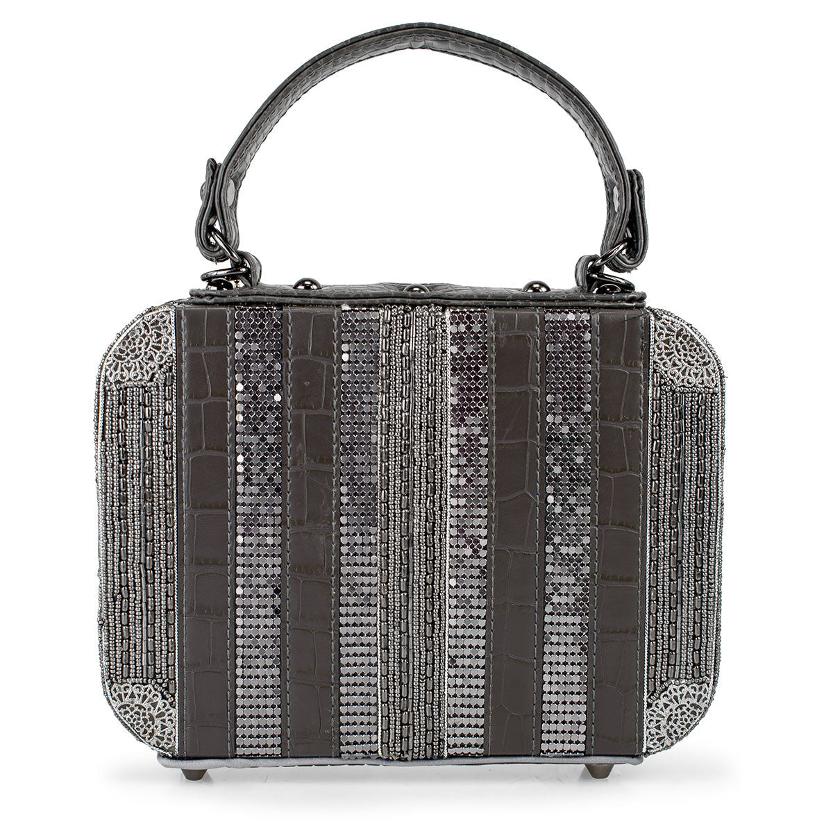 Mile High Handbag beaded - Top Handle 3