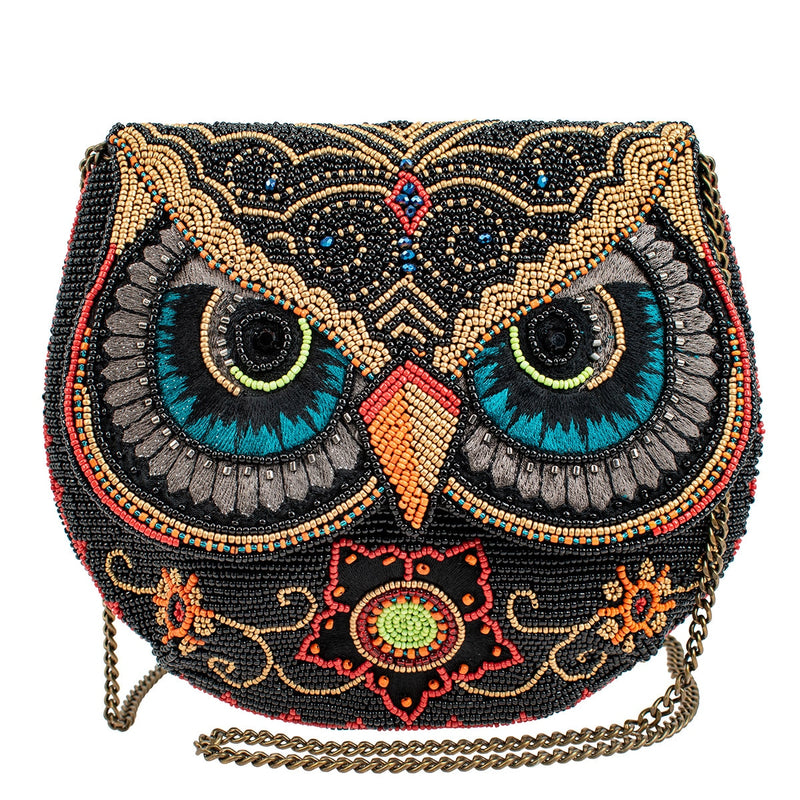 Genuine Leather Key Chain Charm Owl Bird Handmade Bag Declaration