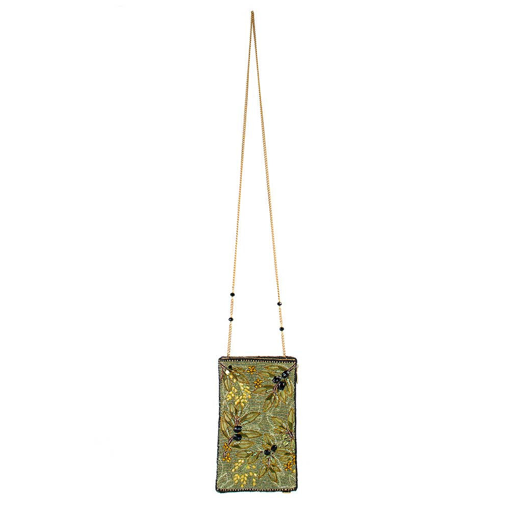 Olive Branch Crossbody Phone Bag beaded - 6