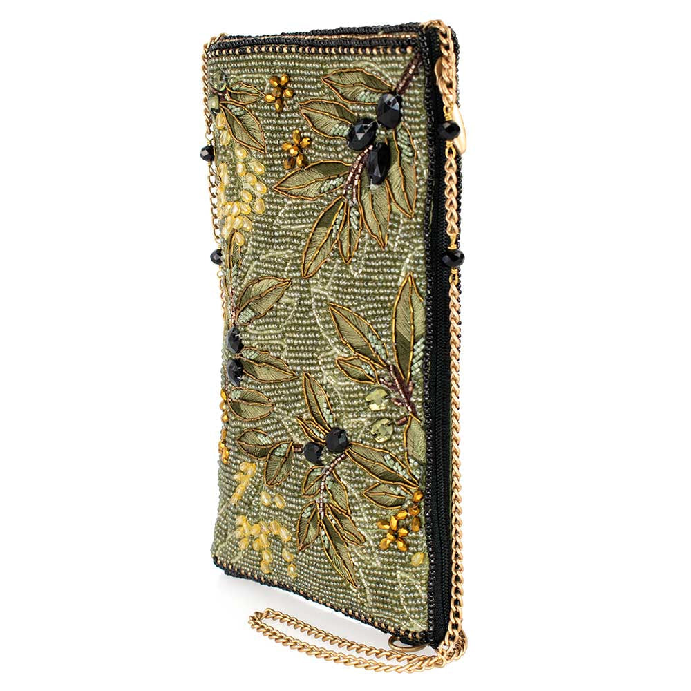 Olive Branch Crossbody Phone Bag beaded - 4