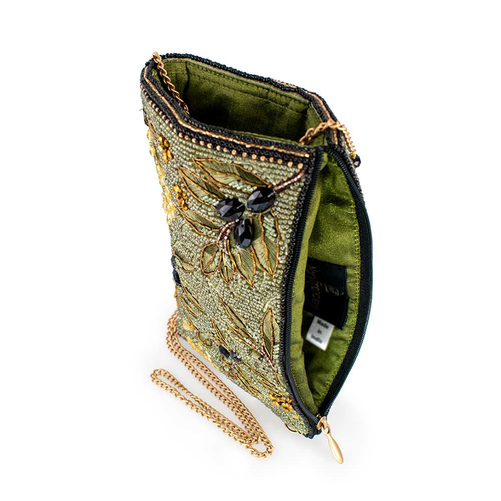 Olive Branch Crossbody Phone Bag beaded - 5