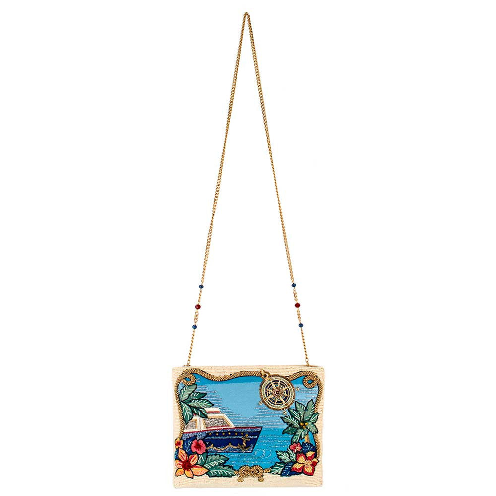 Open Waters Crossbody Handbag beaded - 7