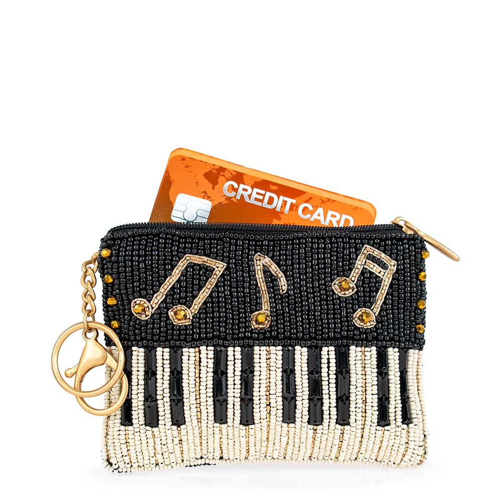 Play it Again Coin Purse beaded - 7