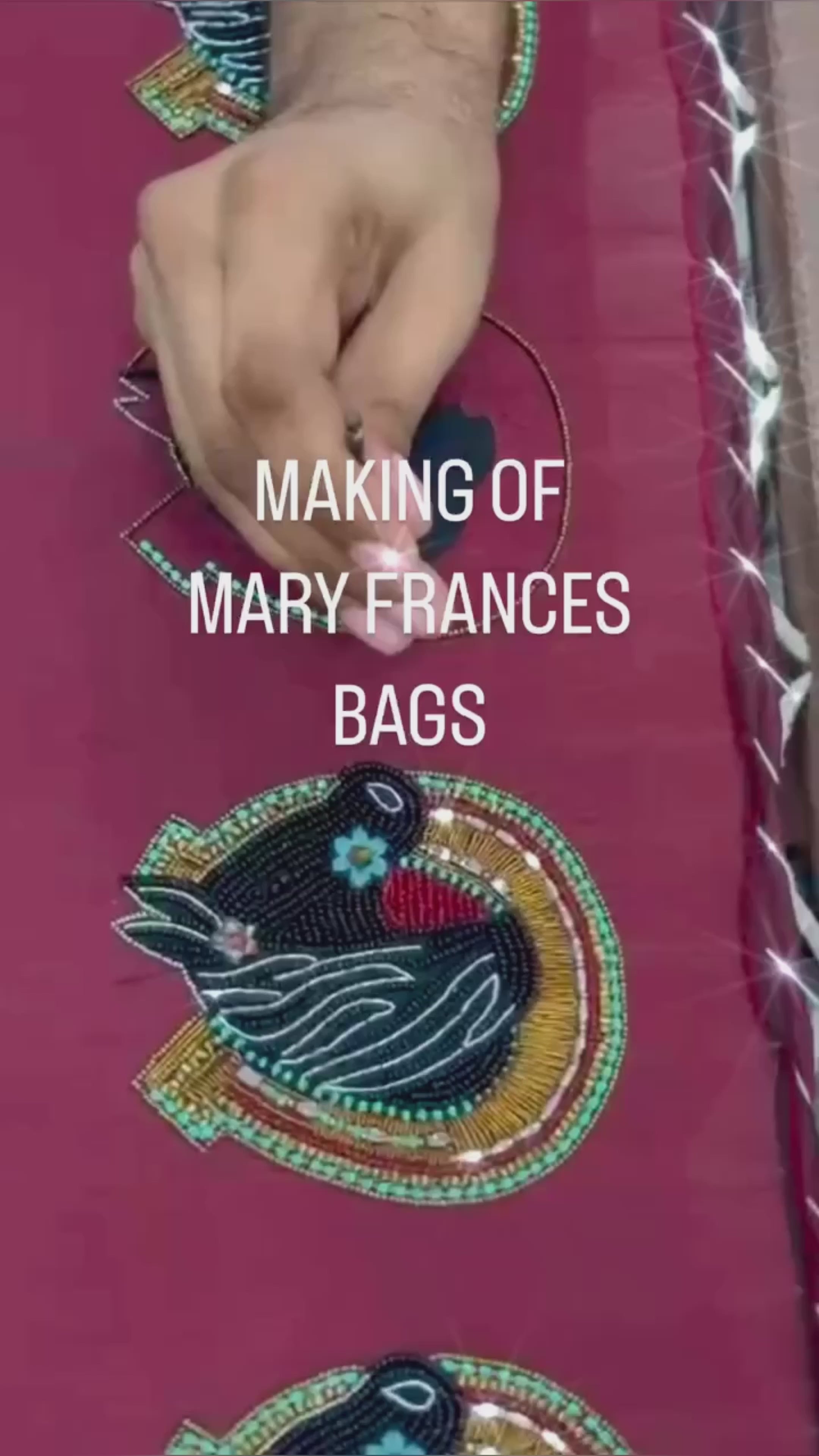 Mary Frances offers lucky 777 purse