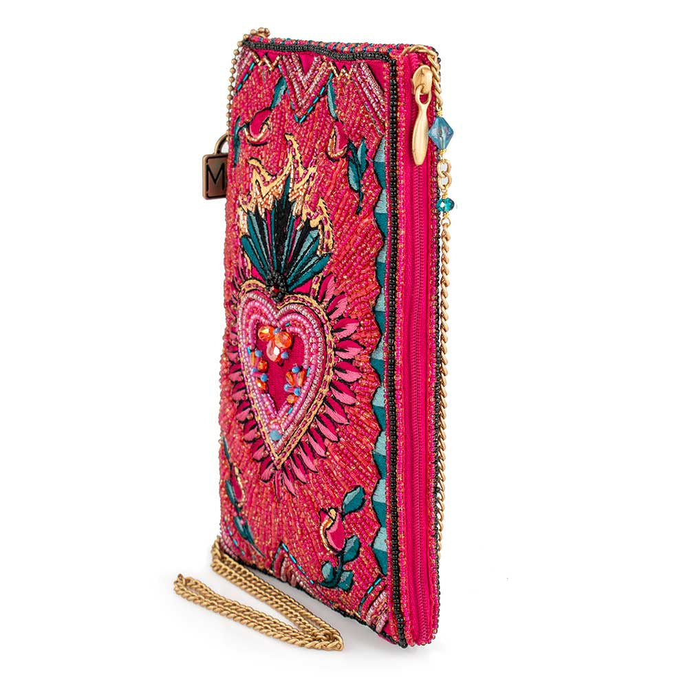 Pure Passion Crossbody Phone Bag beaded - 5