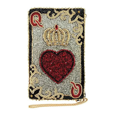 Queen of Hearts Crossbody Phone Bag