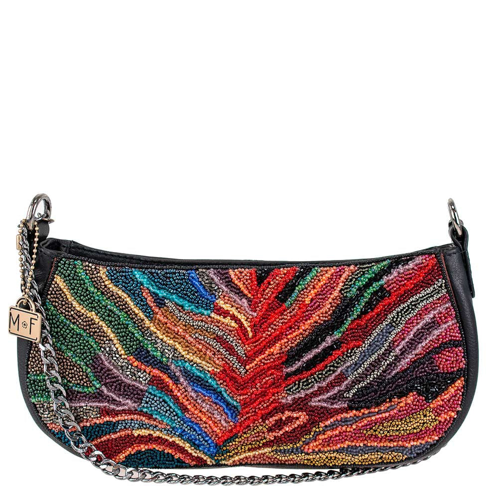 Rainbow Tiger Stripes Shoulder Bag ’One of a Kind’ - One Kind