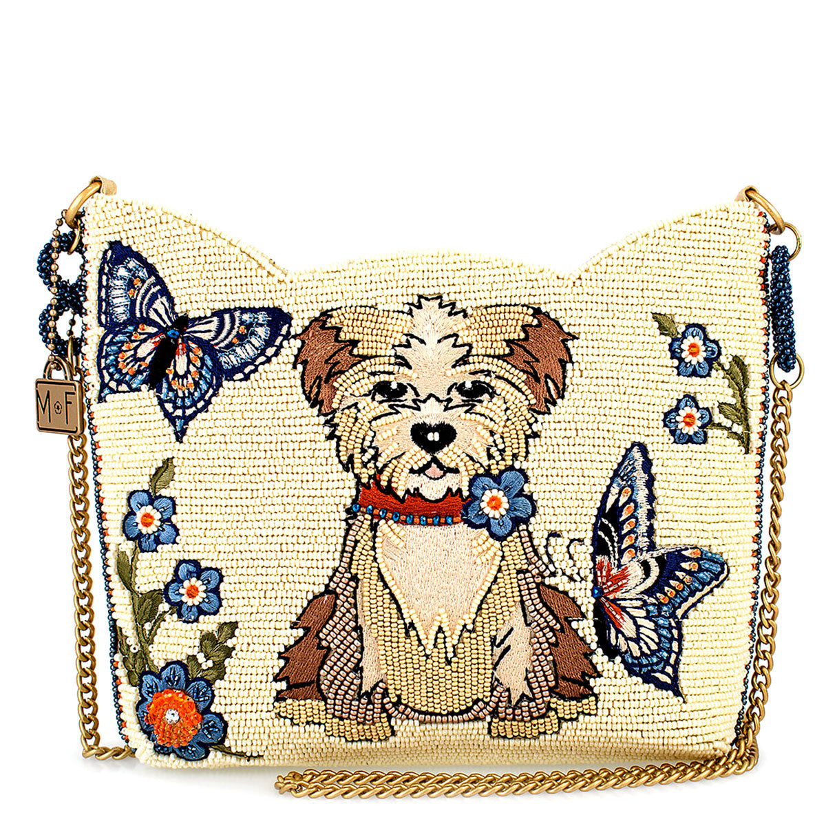 Shaggy Crossbody Handbag beaded - 1