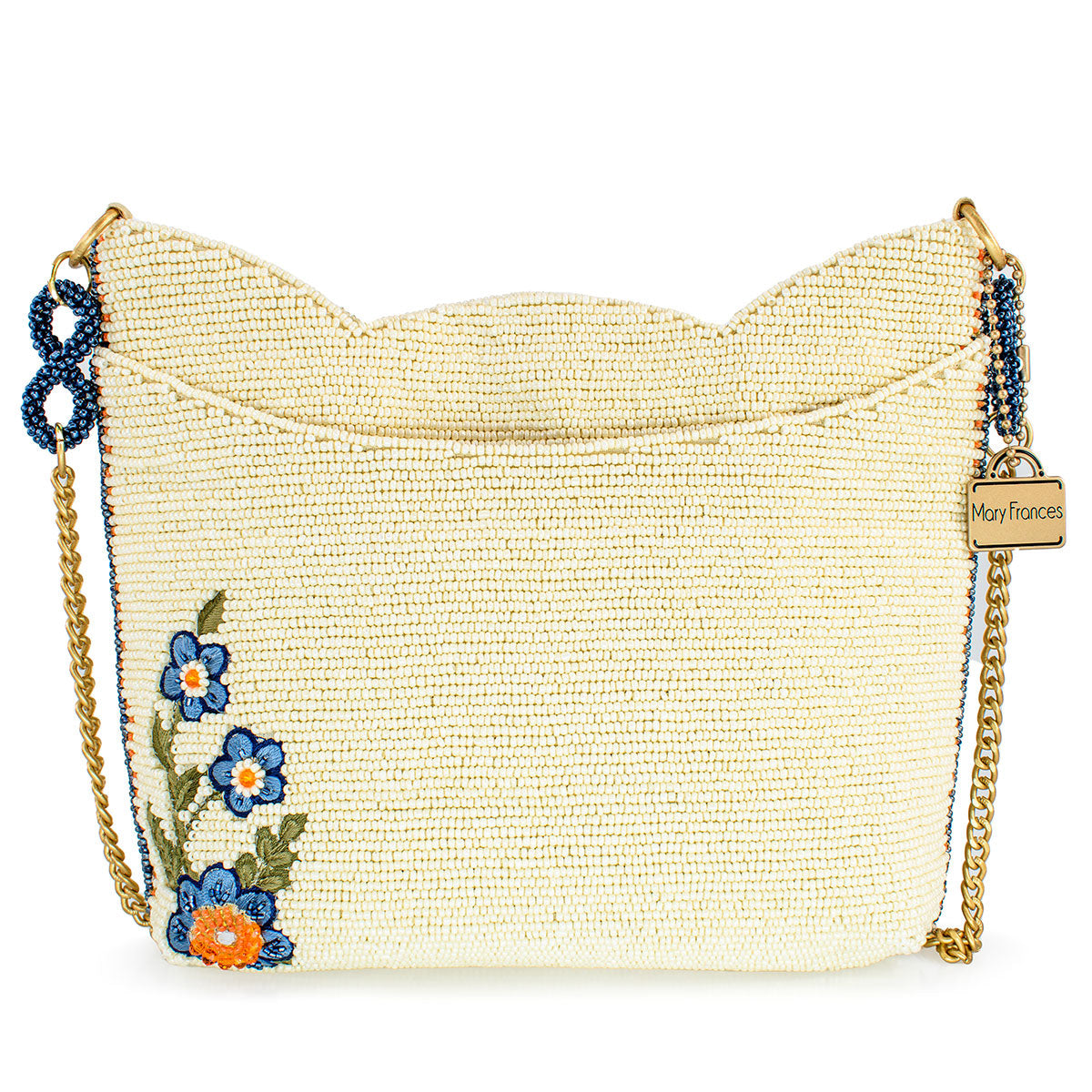 Shaggy Crossbody Handbag beaded - 2