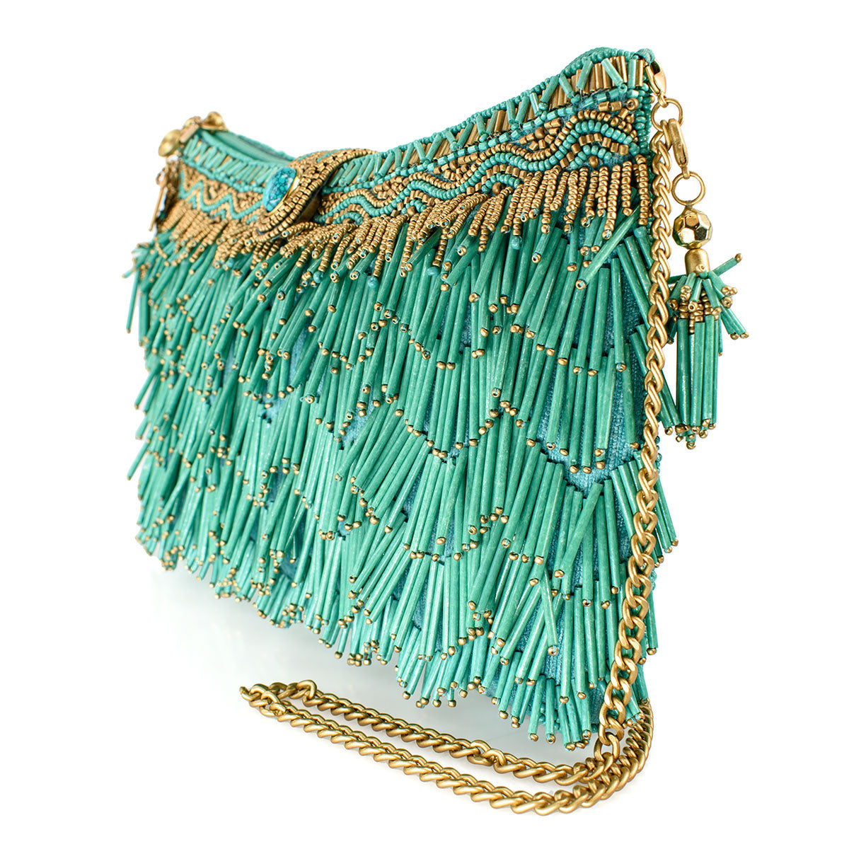 Shimmy Crossbody Handbag beaded - 5