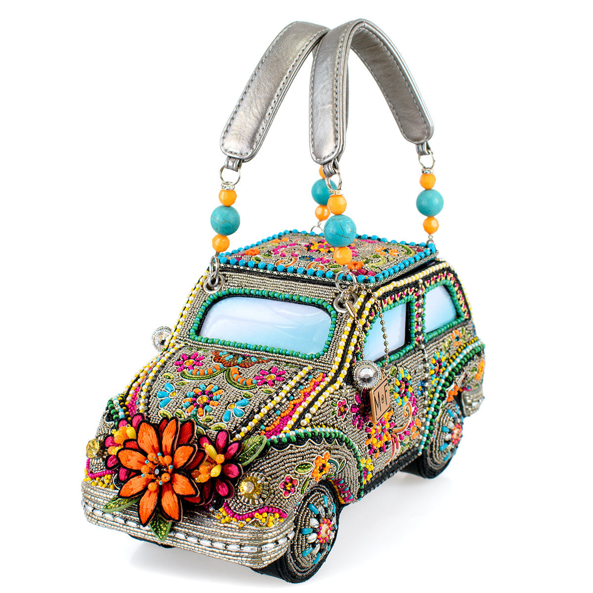 Sunny Drive Top Handle Bag beaded - Handbag 4