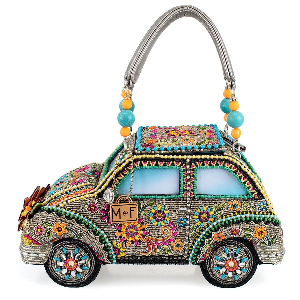 Sunny Drive Top Handle Bag beaded - Handbag 5