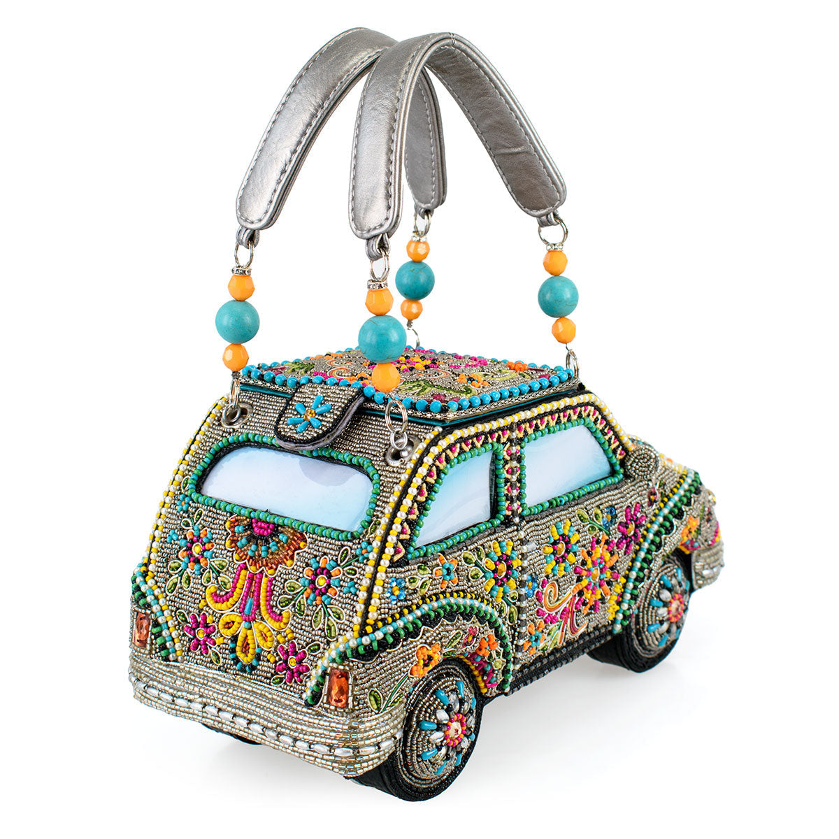 Sunny Drive Top Handle Bag beaded - Handbag 8