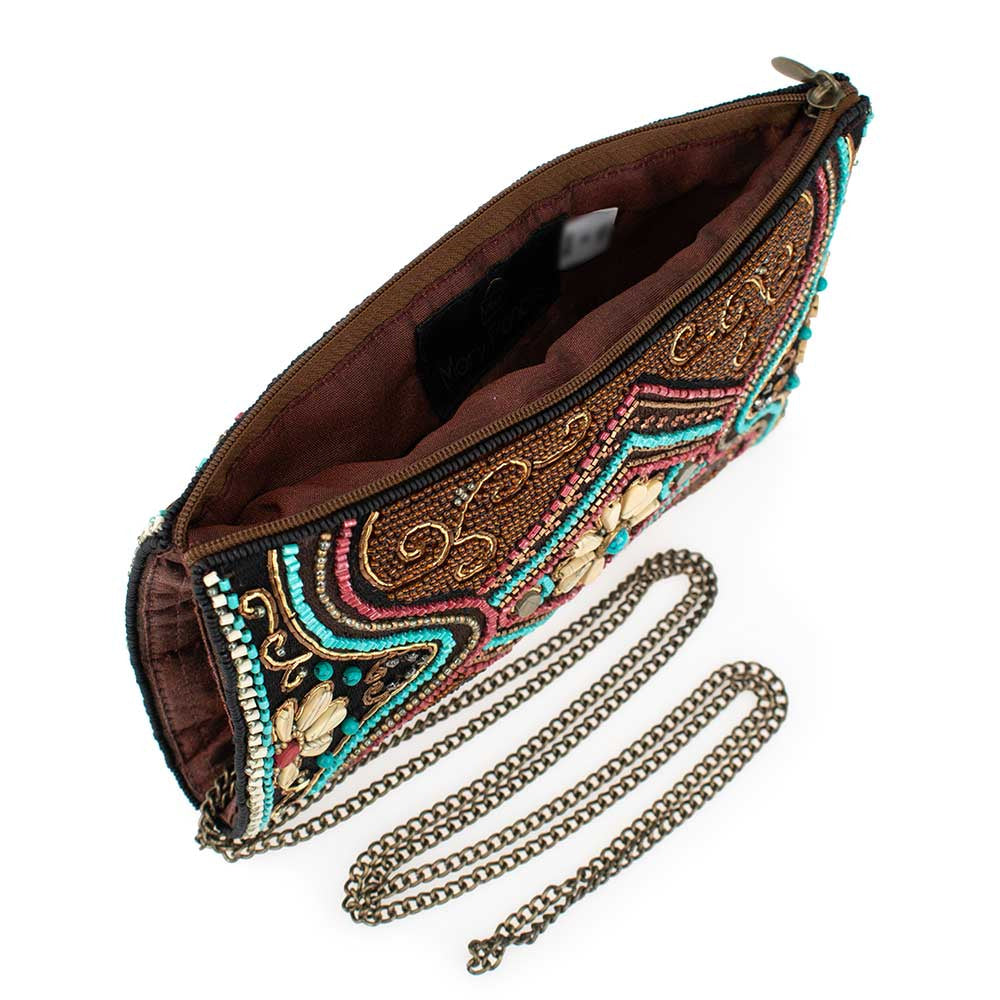 Tapestry Crossbody Phone Bag beaded - 5