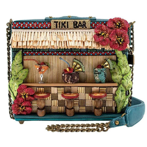 tiki bar crossbody handbag