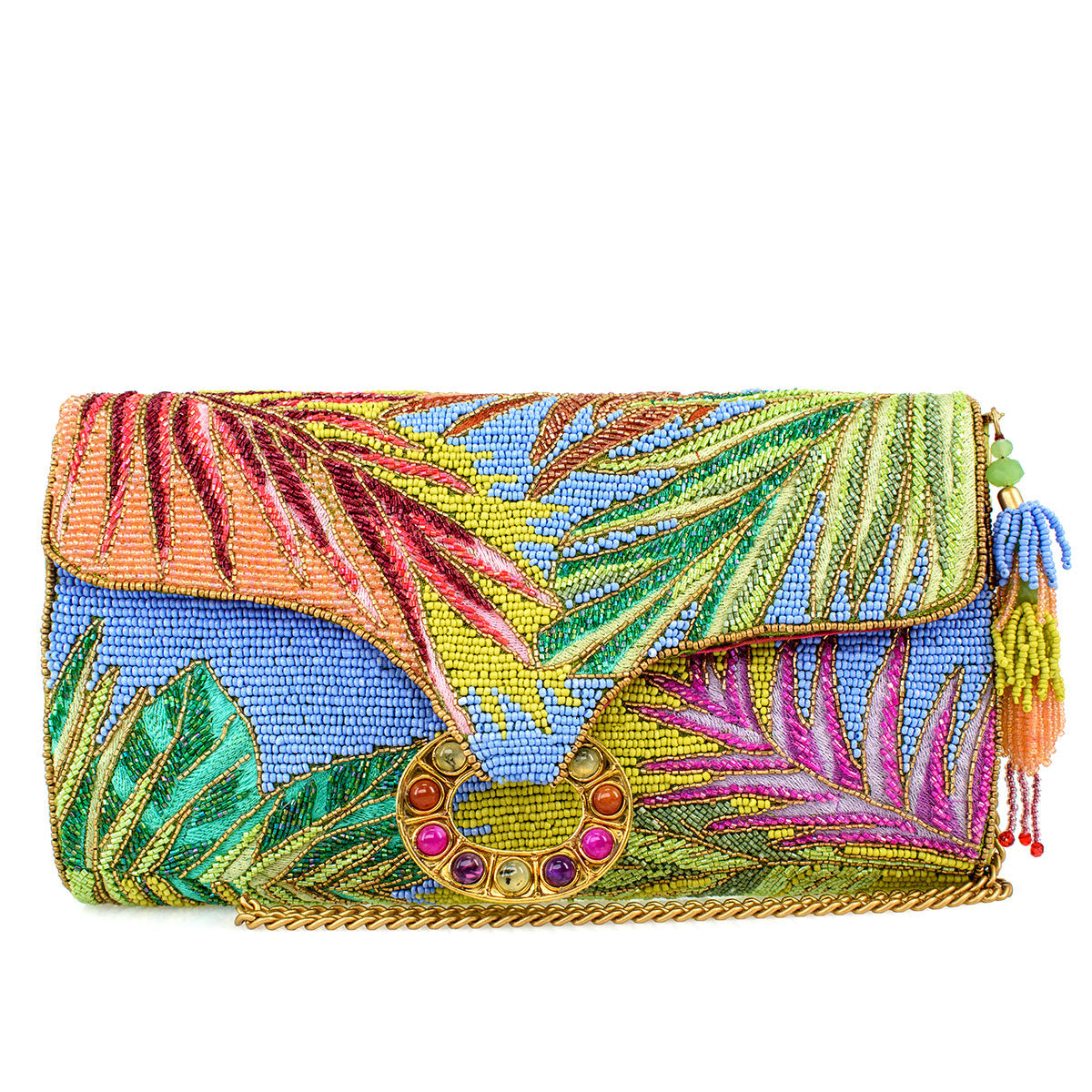 Tropics Crossbody Handbag beaded - 1