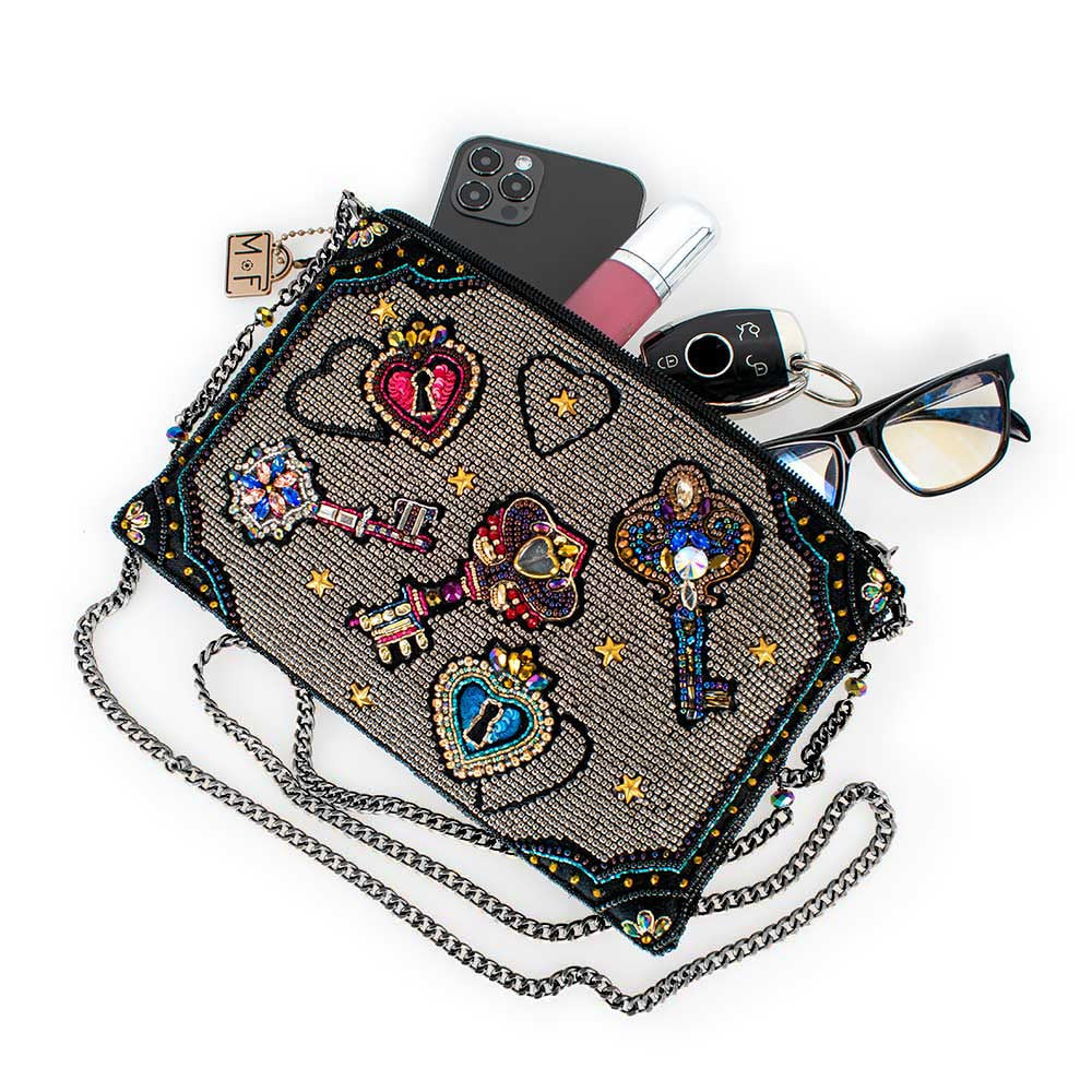 Unlocked Magic Mini Crossbody Handbag beaded - 9