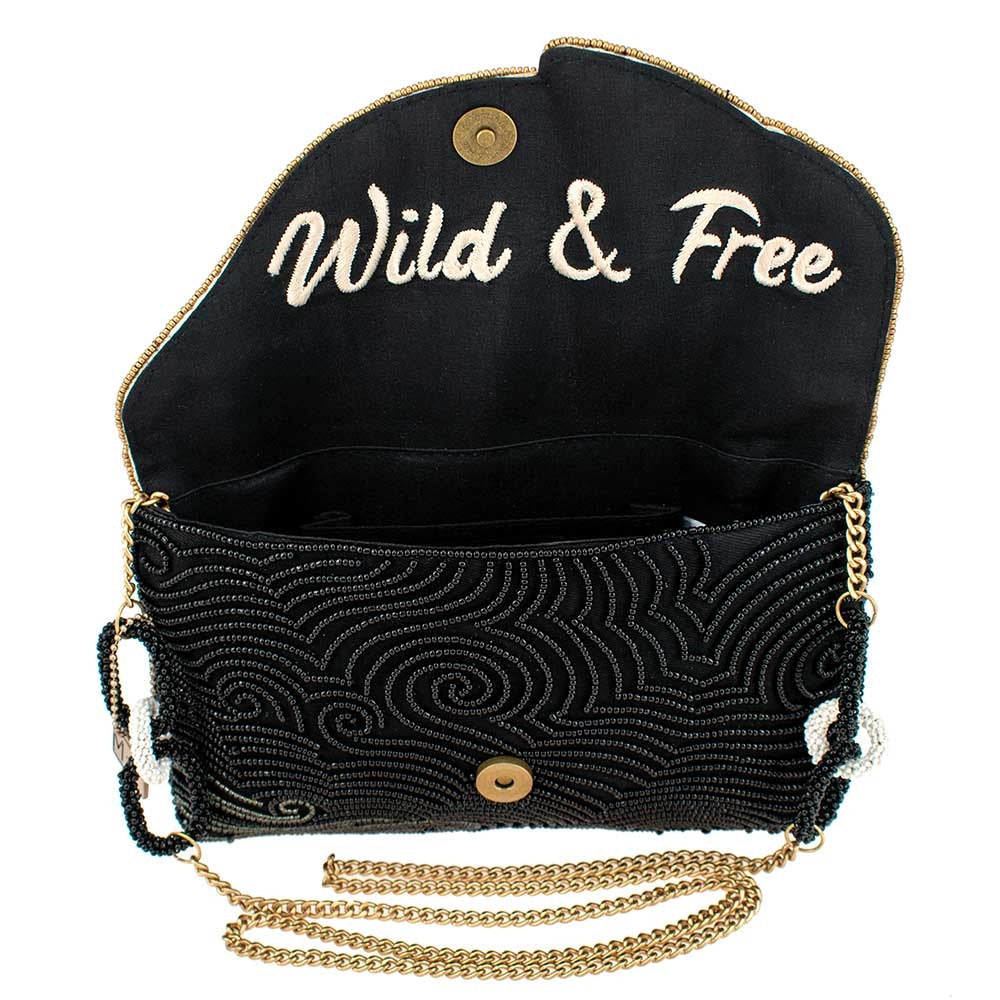 Wild & Free Beaded Orca Handbag