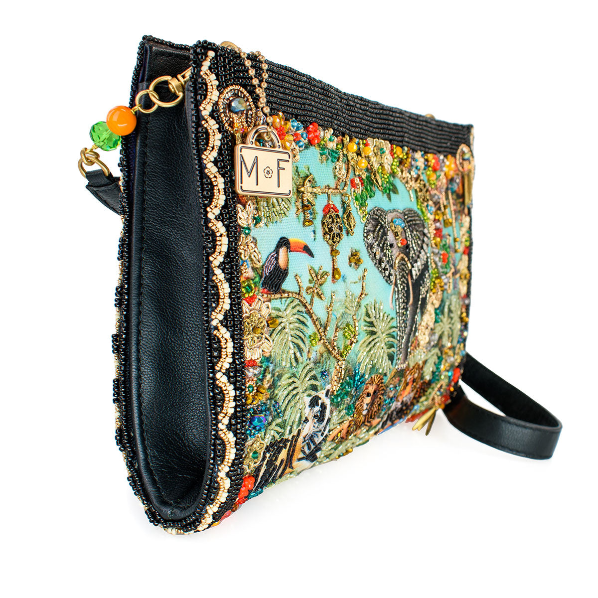 Wild Kingdom Crossbody Handbag beaded - 3