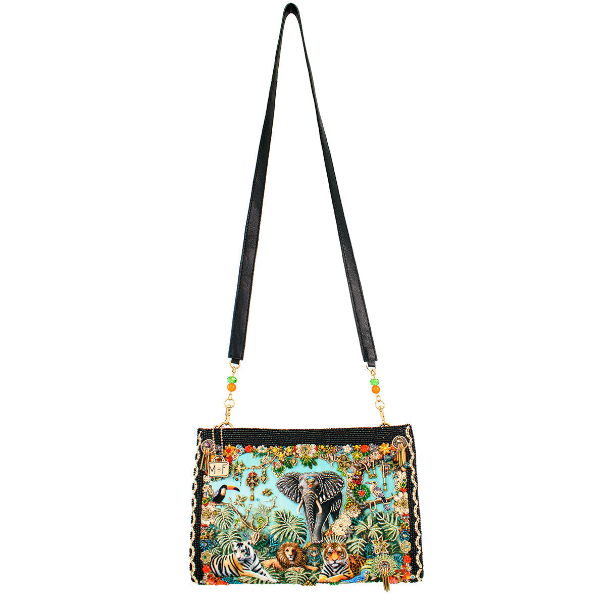 Wild Kingdom Crossbody Handbag beaded - 6