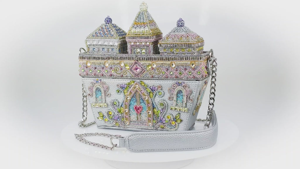 Castles in the Air Beaded Princess Crossbody Handbag – Mary Frances ...