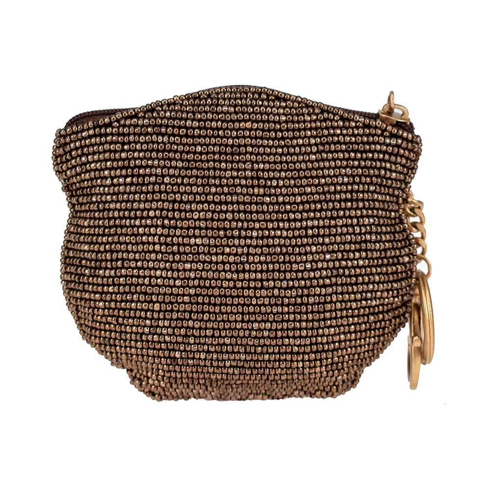 Le Foulonné Coin purse Caramel - Leather | Longchamp US