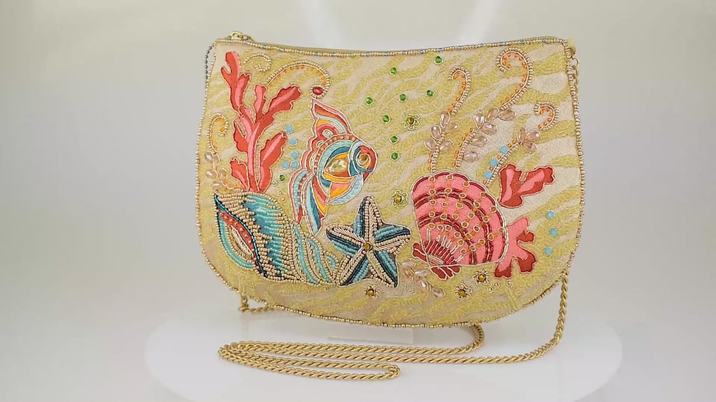 Mary Frances Garden Party Cocktail Clutch Purse - Beach House Gift Boutique