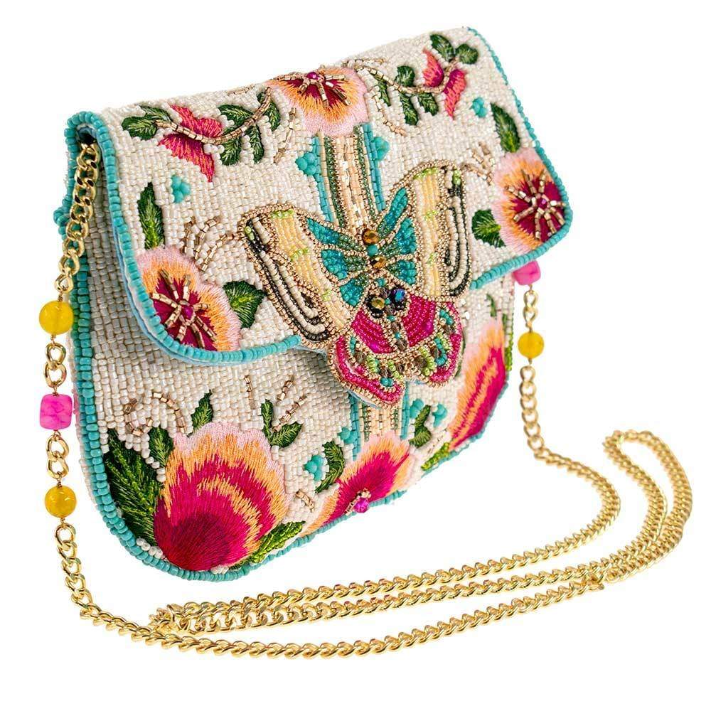 Woven Box Purse Handbag with Butterfly and Flower Vintage Straw Basket |  Purses and handbags, Purses, Handbag