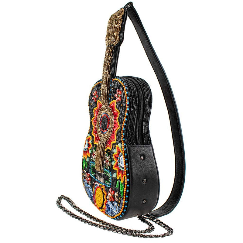 Turn It Up Embellished Guitar Crossbody Handbag - Mary Frances