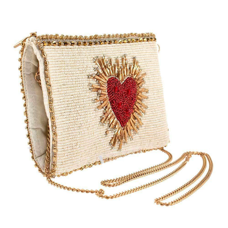 Deal Me In Mini Beaded Queen of Hearts Playing Card Handbag – Mary Frances  Accessories